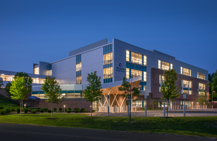 Concord_Hospital Exterior entrance to the Concord Hospital expansion