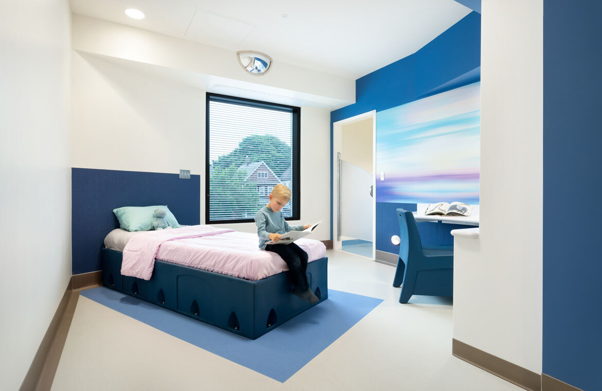 Blue CHA Bedroom
