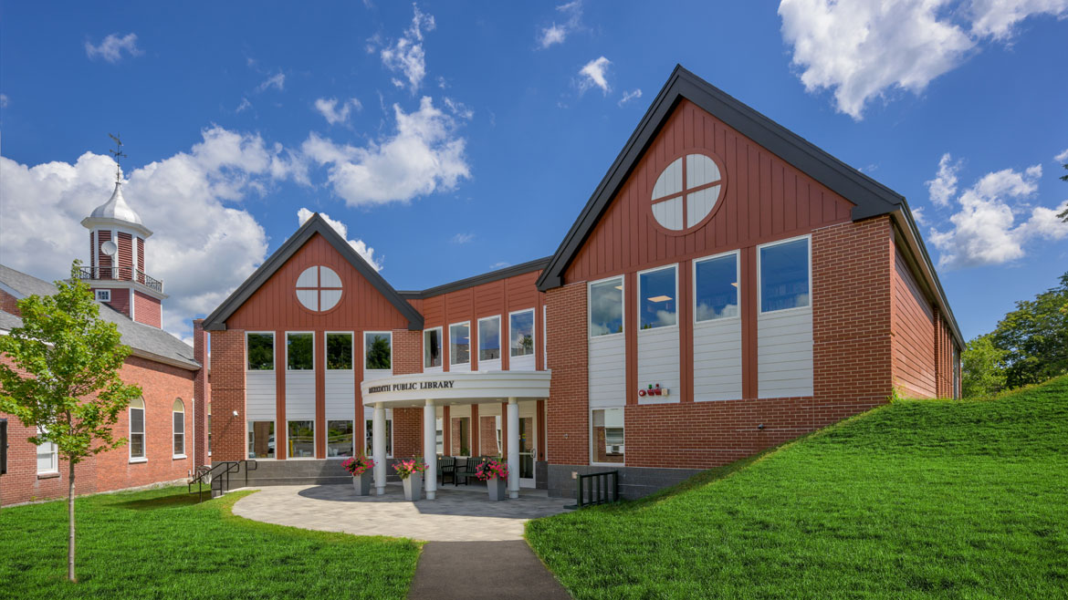 Meredith Public Library Lavallee Brensinger Architects